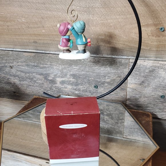 1994 Hallmark Keepsake Ornament - Our First Christmas Together. Adorable couple - Picture 3 of 6